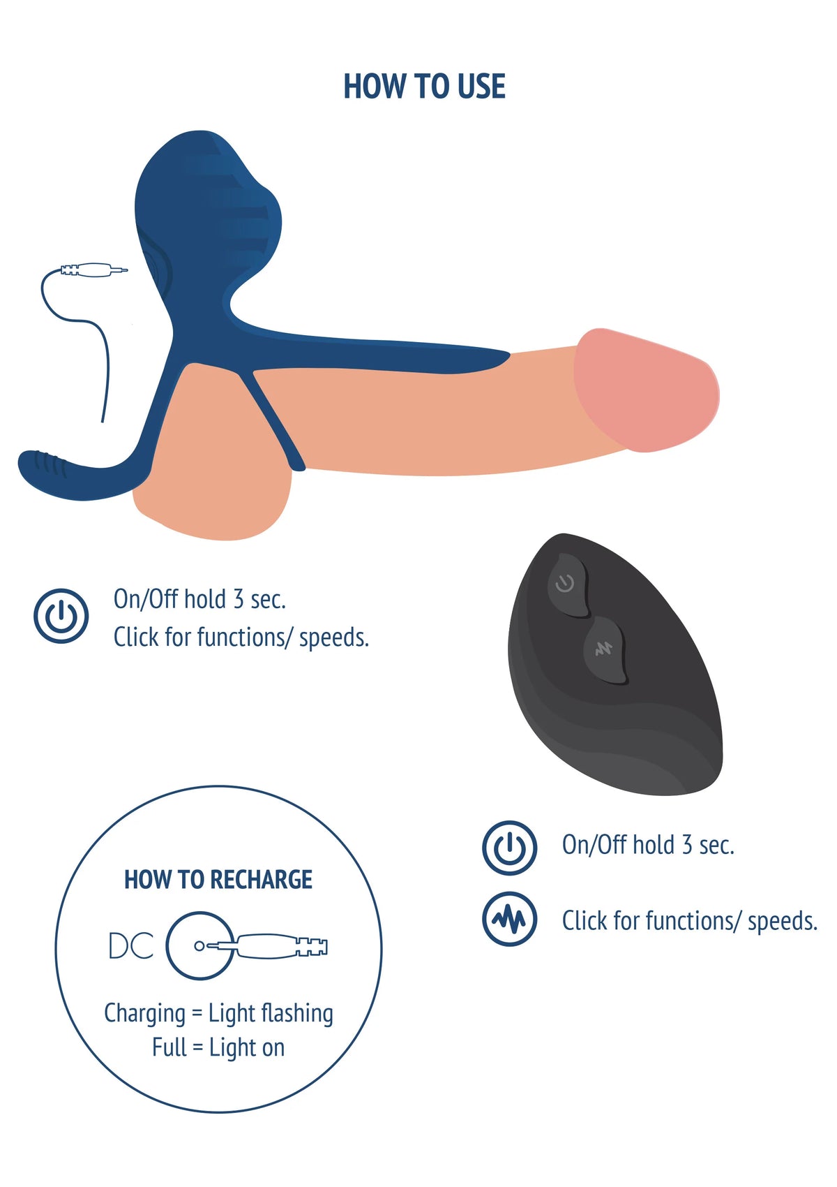 Bestel: Dualdrive Couples Slimline Vibrator Ring by Xocoon - Vibrerende cockring bij Happytoys.nl, happytoys.be, Happytoys.ae: erotische sex webshop | liever Happy dan Easy ⭐⭐⭐⭐⭐