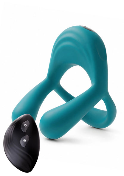 Bestel: Bond Vibrating Couples Ring + Remote by Xocoon - bij Happytoys: de erotische sex webshop | liever Happy dan Easy ⭐⭐⭐⭐⭐ - Default Title - 11153 - GREEN