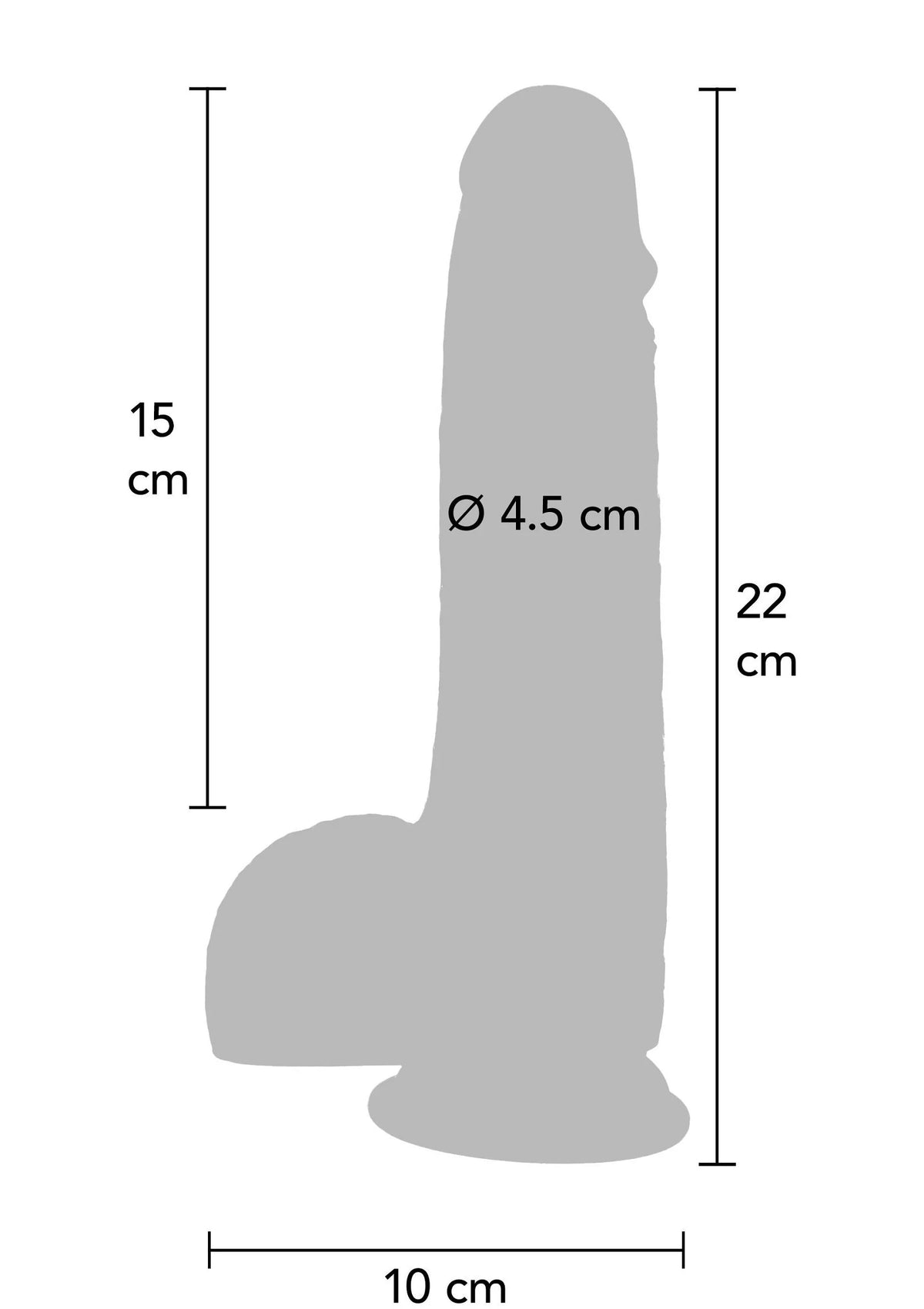 Bestel: Get Real Silicone Foreskin Dildo 20 cm by ToyJoy - bij Happytoys: de erotische sex webshop | liever Happy dan Easy ⭐⭐⭐⭐⭐