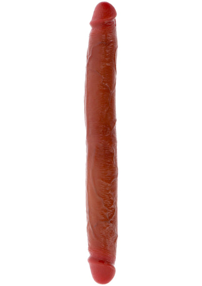 Bestel: Get Real Silicone Foreskin Double Dong 35 cm by ToyJoy - bij Happytoys: de erotische sex webshop | liever Happy dan Easy ⭐⭐⭐⭐⭐
