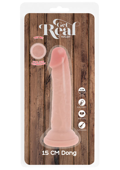 Bestel: Deluxe Dual Density Dong TPE 15 cm by ToyJoy - bij Happytoys: de erotische sex webshop | liever Happy dan Easy ⭐⭐⭐⭐⭐