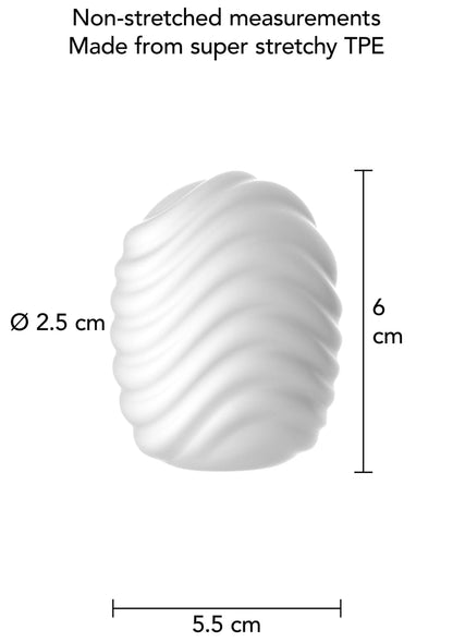 Bestel: Wave Magic Feel Stroker Small by ToyJoy Hero - bij Happytoys: de erotische sex webshop | liever Happy dan Easy ⭐⭐⭐⭐⭐