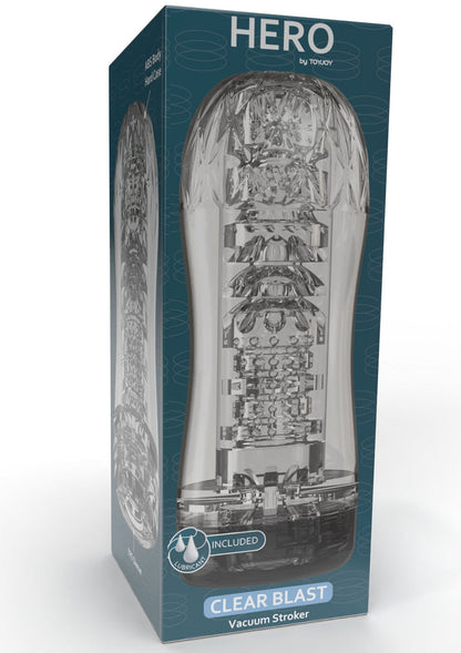 Clear Blast Vacuum Stroker by ToyJoy Hero
