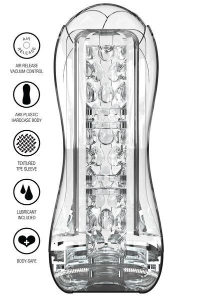 Bestel: Big Clear Blast Vacuum Stroker by ToyJoy - bij Happytoys: de erotische sex webshop | liever Happy dan Easy ⭐⭐⭐⭐⭐