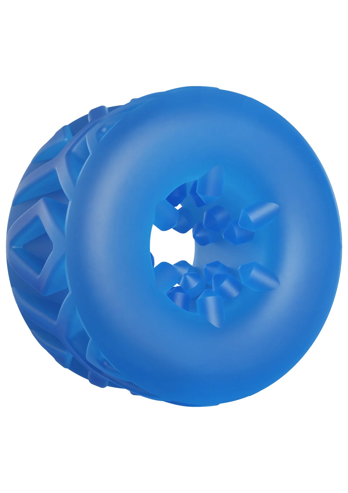 Bestel: 4 - in - 1 Grid Ring by ToyJoy - bij Happytoys: de erotische sex webshop | liever Happy dan Easy ⭐⭐⭐⭐⭐ - Default Title - 11318 - BLUE