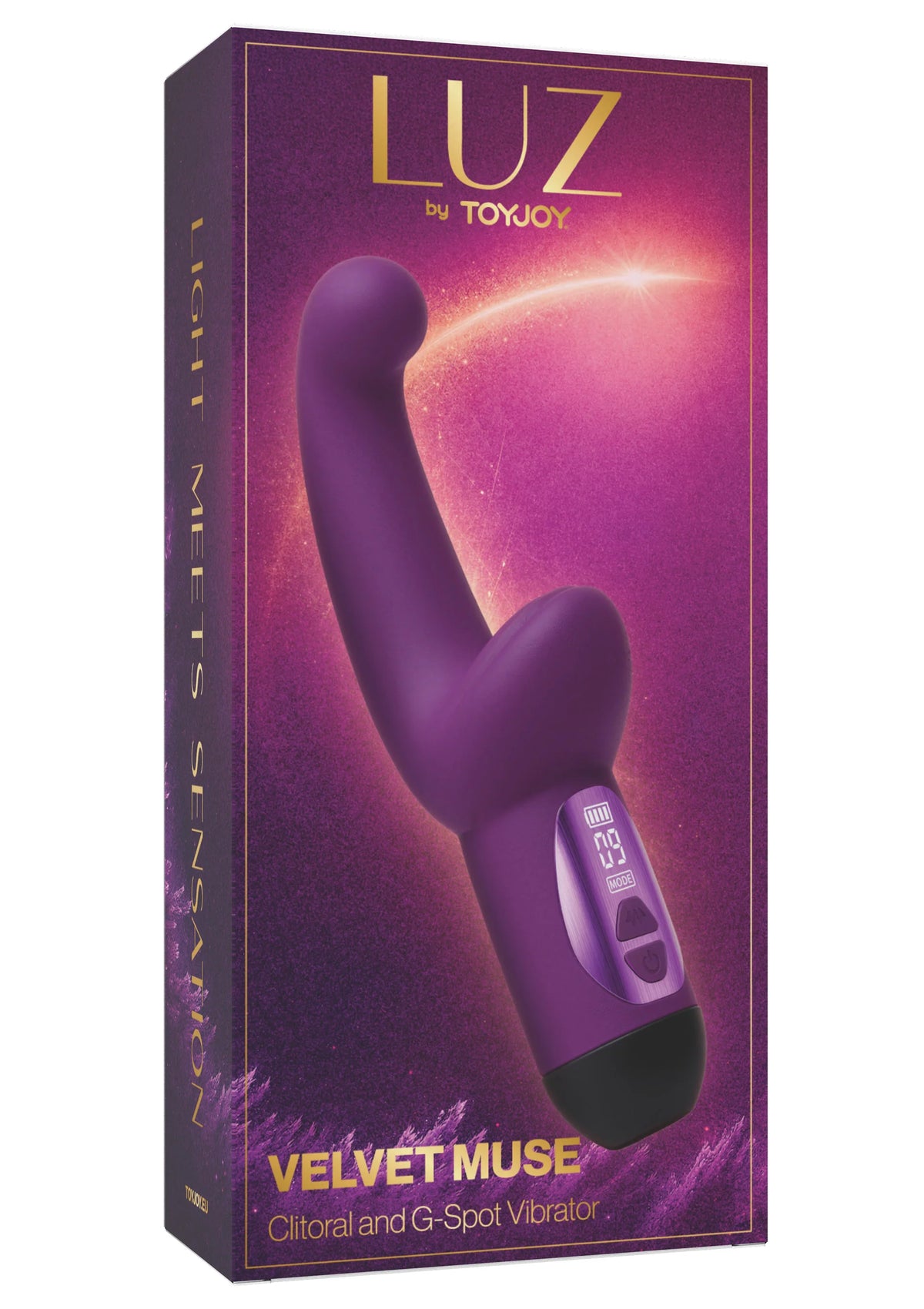 Bestel: Velvet Muse Clitoral Vibrator by ToyJoy Luz - vibrators bij Happytoys.nl, happytoys.be, Happytoys.ae: erotische sex webshop | liever Happy dan Easy ⭐⭐⭐⭐⭐