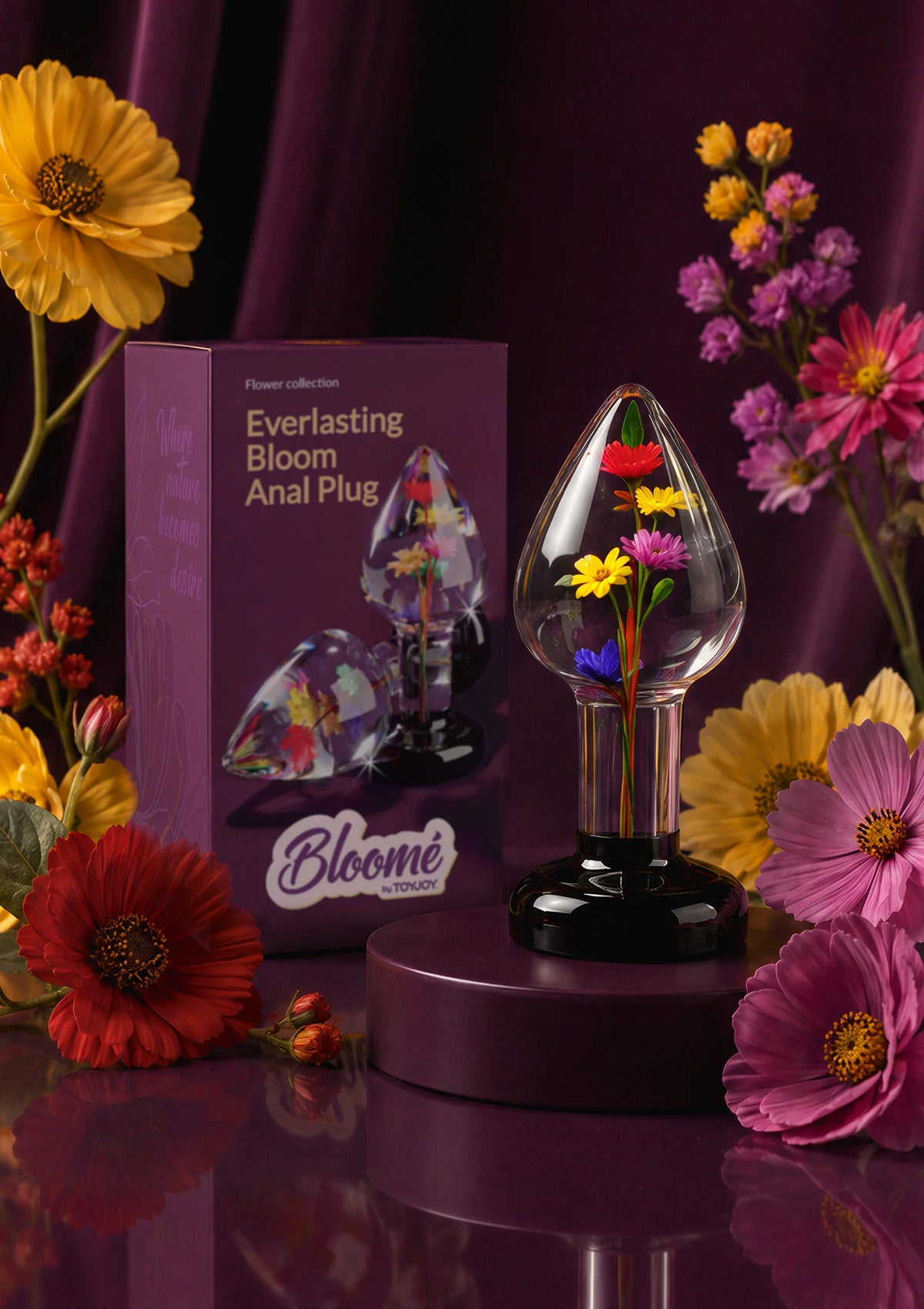 Everlasting Bloom Anal Plug Medium by ToyJoy Bloomé