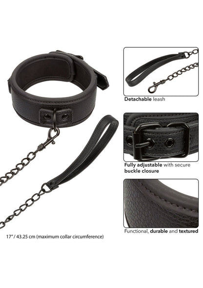 Beste vandaag nog: Nocturnal Collar & Leash by CalExotics Nocturnal - bij Happytoys Sexshop: online sex shop for Feeling Happy & Easy 😊