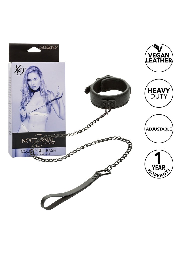 Beste vandaag nog: Nocturnal Collar & Leash by CalExotics Nocturnal - bij Happytoys Sexshop: online sex shop for Feeling Happy & Easy 😊