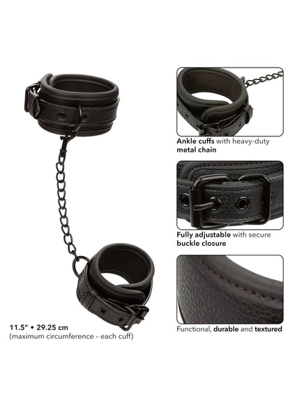 Bestel: Nocturnal Ankle Cuffs by CalExotics - bij Happytoys: de erotische sex webshop | liever Happy dan Easy ⭐⭐⭐⭐⭐
