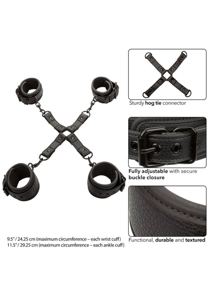 Bestel: Nocturnal Hog Tie by CalExotics - bij Happytoys: de erotische sex webshop | liever Happy dan Easy ⭐⭐⭐⭐⭐