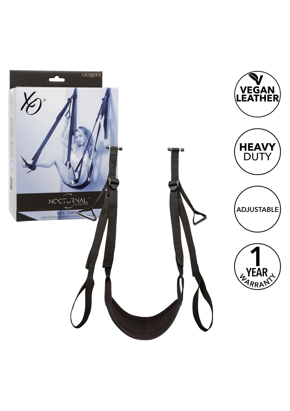 Bestel: Nocturnal Sex Swing by CalExotics - bij Happytoys: de erotische sex webshop | liever Happy dan Easy ⭐⭐⭐⭐⭐