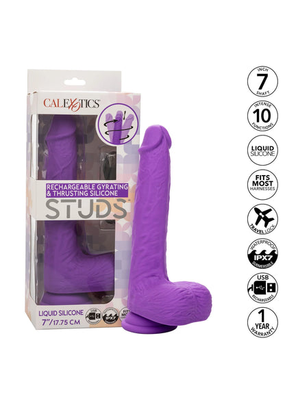 Bestel: Gyrating & Thrusting Studs by CalExotics - bij Happytoys: de erotische sex webshop | liever Happy dan Easy ⭐⭐⭐⭐⭐