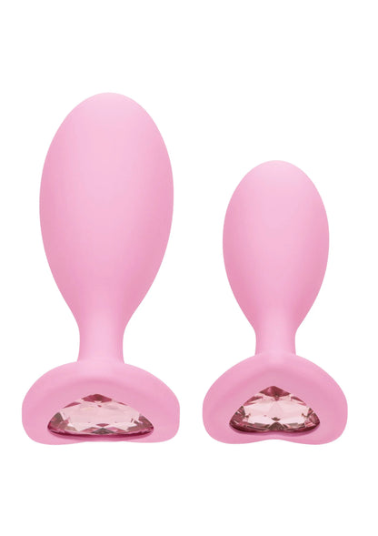 Bestel: First Time Crystal Booty Duo - bij Happytoys: de erotische sex webshop | liever Happy dan Easy ⭐⭐⭐⭐⭐ - Default Title - 12011 - PINK