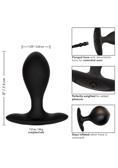 Bestel: Silicone Inflatable Plug by CalExotics Anal - bij Happytoys.nl, happytoys.be, Happytoys.ae: erotische sex webshop | liever Happy dan Easy ⭐⭐⭐⭐⭐