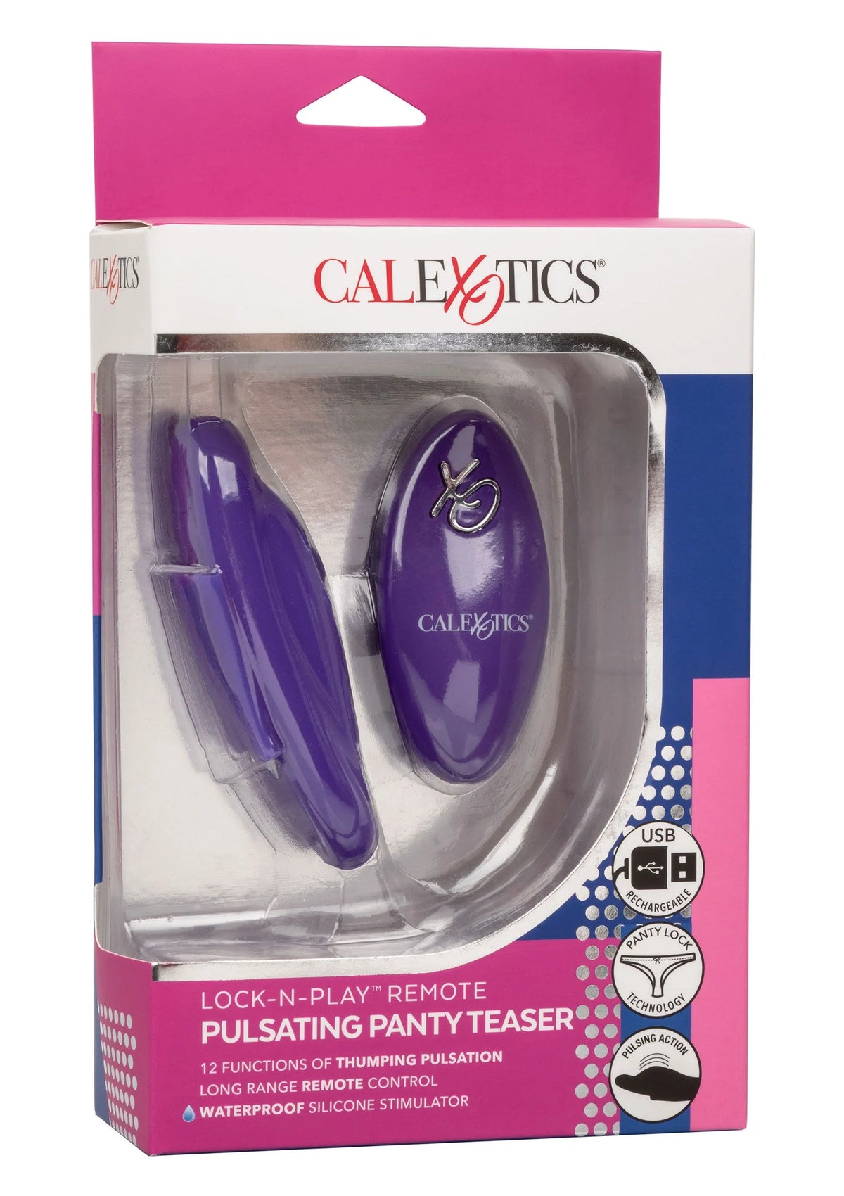 Bestel: Lock - N - Play Remote Pulsating Panty Teaser by CalExotics - bij Happytoys: de erotische sex webshop | liever Happy dan Easy ⭐⭐⭐⭐⭐