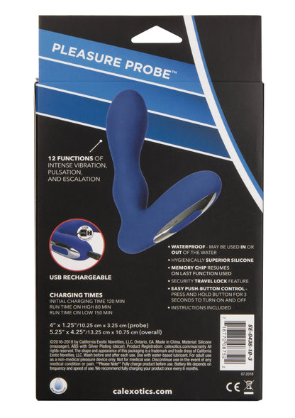 Bestel: Eclipse Pleasure Probe Butplug by CalExotics - bij Happytoys: de erotische sex webshop | liever Happy dan Easy ⭐⭐⭐⭐⭐