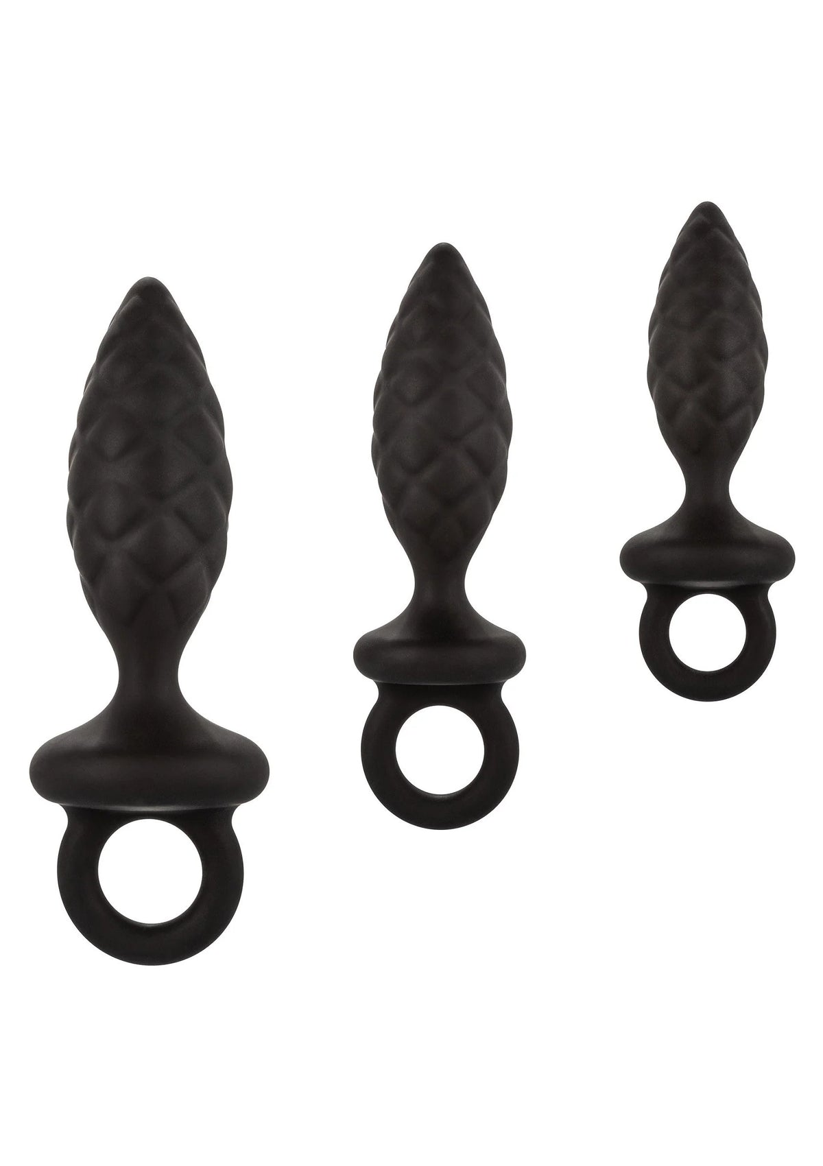 Bestel: Silicone Anal Probe Kit by CalExotics - bij Happytoys: de erotische sex webshop | liever Happy dan Easy ⭐⭐⭐⭐⭐ - Default Title - 12146 - BLACK