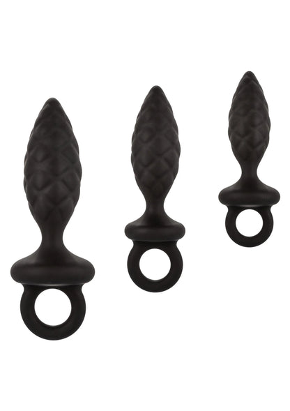 Bestel: Silicone Anal Probe Kit by CalExotics - bij Happytoys: de erotische sex webshop | liever Happy dan Easy ⭐⭐⭐⭐⭐ - Default Title - 12146 - BLACK
