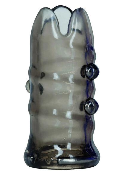 Bestel: Apollo Premium Girth Enhancer Penis sleeve by CalExotics - bij Happytoys: de erotische sex webshop | liever Happy dan Easy ⭐⭐⭐⭐⭐ - Default Title - 12196 - GREY