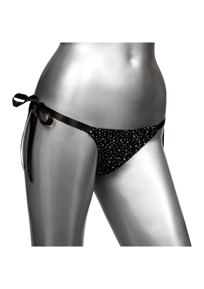 Bestel: Side - Tie Panties by CalExotics Radiance - bij Happytoys: de erotische sex webshop | liever Happy dan Easy ⭐⭐⭐⭐⭐ - Default Title - 12265 - BLACK - O/S