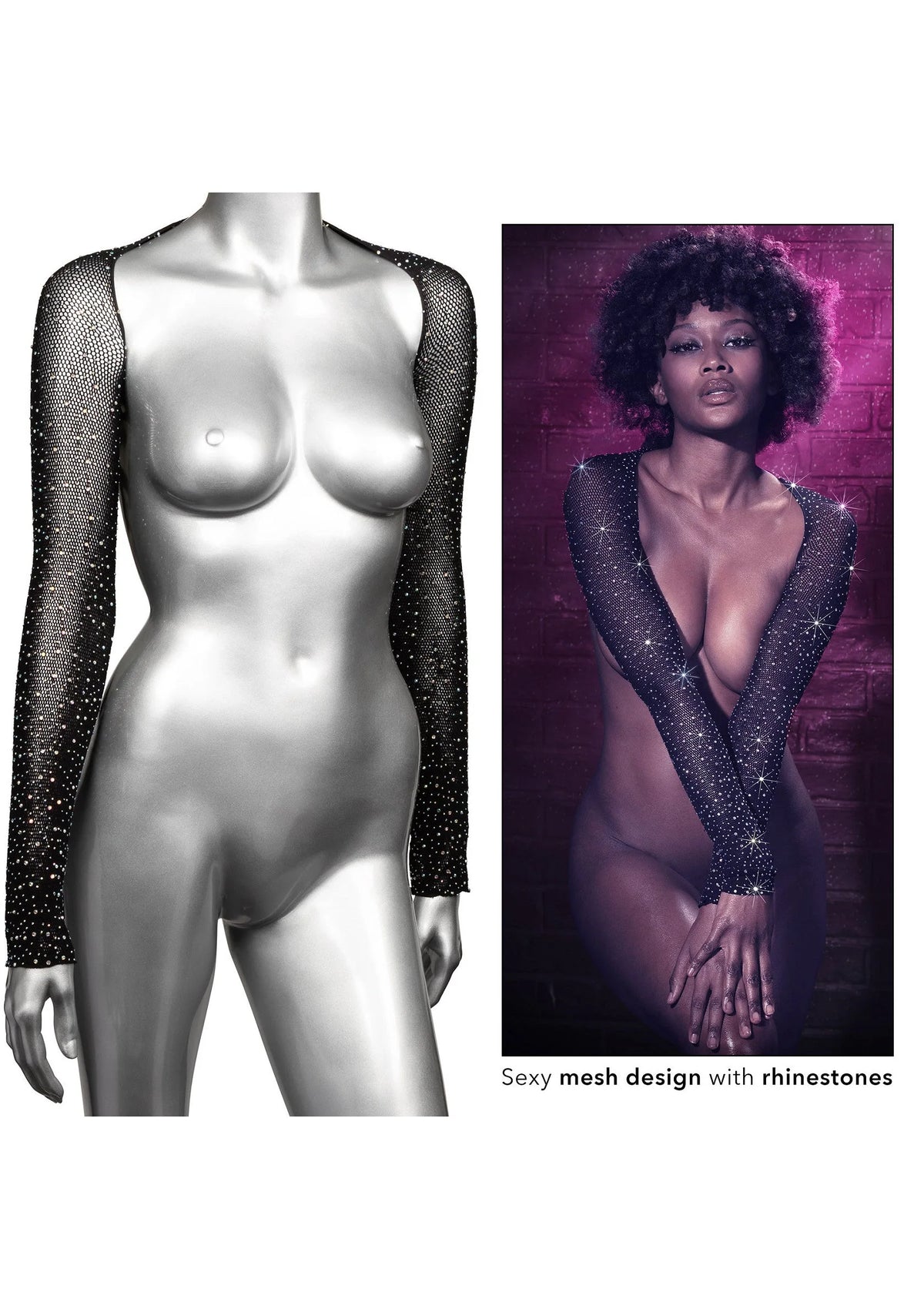 Bestel: Shoulder Shrug by CalExotics Radiance - bij Happytoys: de erotische sex webshop | liever Happy dan Easy ⭐⭐⭐⭐⭐