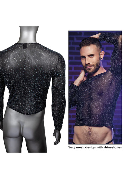 Bestel: Radiance Long Sleeve Shirt by CalExotics - bij Happytoys: de erotische sex webshop | liever Happy dan Easy ⭐⭐⭐⭐⭐