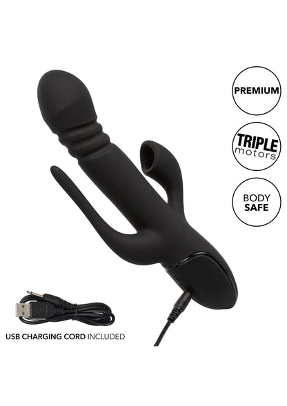 Bestel: Triple Euphoria 3 double vibrator by CalExotics - bij Happytoys: de erotische sex webshop | liever Happy dan Easy ⭐⭐⭐⭐⭐