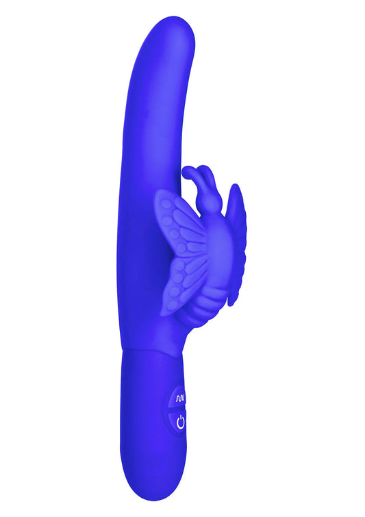 Beste vandaag nog: Fluttering Butterfly by CalExotics Eden - bij Happytoys Sexshop: online sex shop for Feeling Happy & Easy 😊 - Paars - 12487 - PURPLE