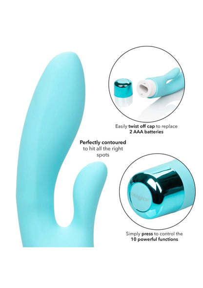 Bestel: Lover double vibrator by CalExotics Eden - bij Happytoys: de erotische sex webshop | liever Happy dan Easy ⭐⭐⭐⭐⭐