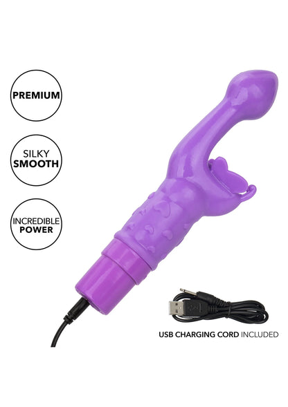 Bestel: Rechargeable Butterfly Kiss by CalExotics - bij Happytoys: de erotische sex webshop | liever Happy dan Easy ⭐⭐⭐⭐⭐
