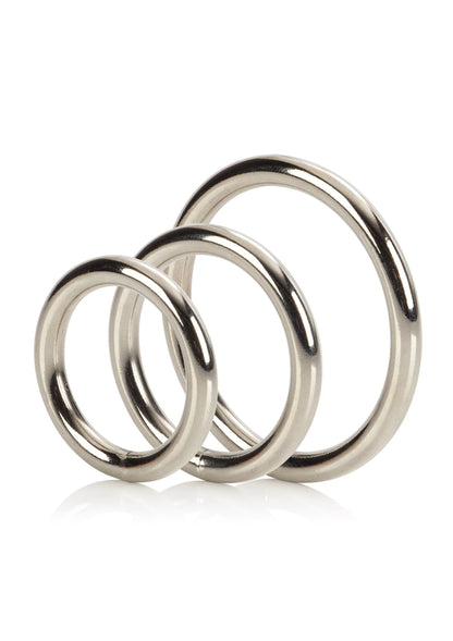 Silberring-Set, 3-teilig