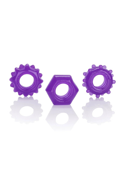 Bestel: Reversible Ring Set by CalExotics Rings - bij Happytoys.nl, happytoys.be, Happytoys.ae: erotische sex webshop | liever Happy dan Easy ⭐⭐⭐⭐⭐