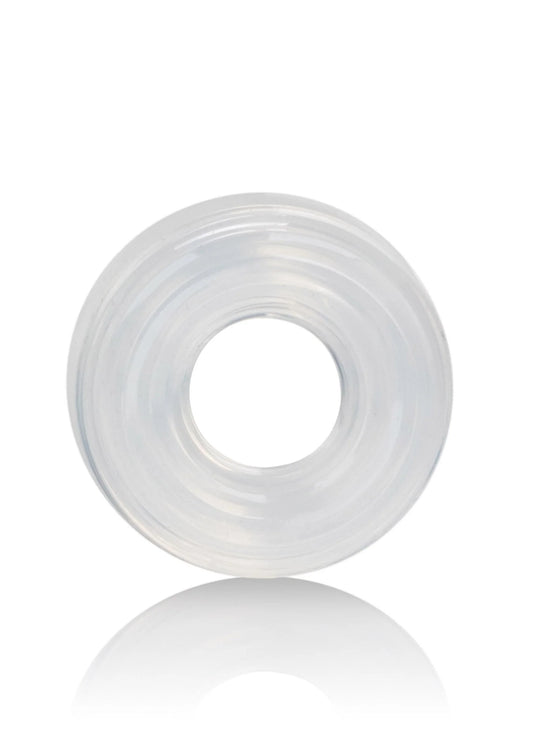 Doorzichtige siliconen ring, medium maat
