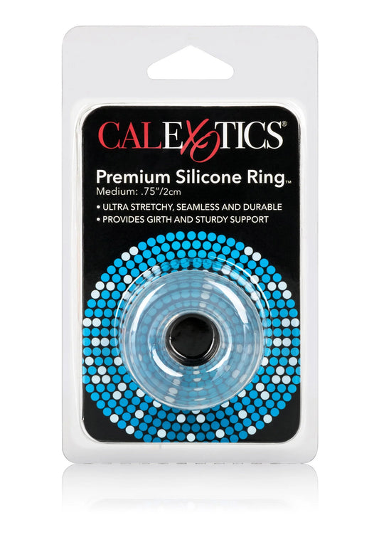 CalExotics siliconen ring in blisterverpakking, medium maat