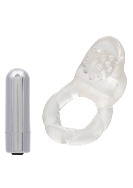 Beste vandaag nog: Nubby Lover's Delight vibratong cockring by CalExotics - bij Happytoys