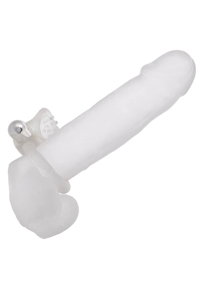 Bestel: Nubby Lover's Delight vibratong cockring by CalExotics - bij Happytoys: de erotische sex webshop | liever Happy dan Easy ⭐⭐⭐⭐⭐