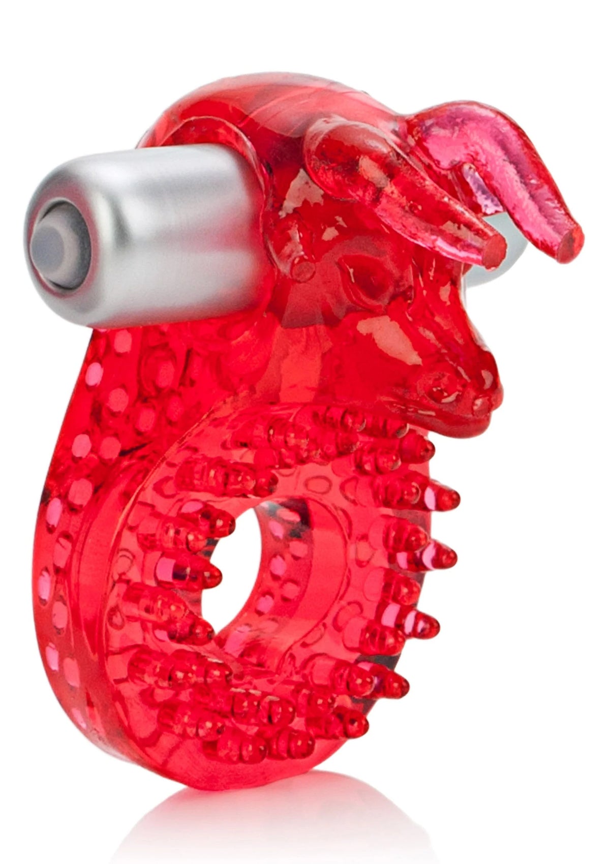 Bestel: Couple's vibrating cockring Raging Bull by CalExotics - bij Happytoys: de erotische sex webshop | liever Happy dan Easy ⭐⭐⭐⭐⭐ - Default Title - 12831 - RED