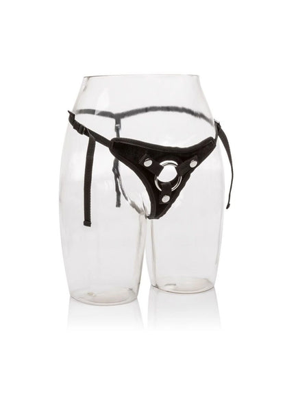 Bestel: The Princess pegging strap on by CalExotics Her Royal Harness - bij Happytoys: de erotische sex webshop | liever Happy dan Easy ⭐⭐⭐⭐⭐ - Default Title - 12851 - BLACK