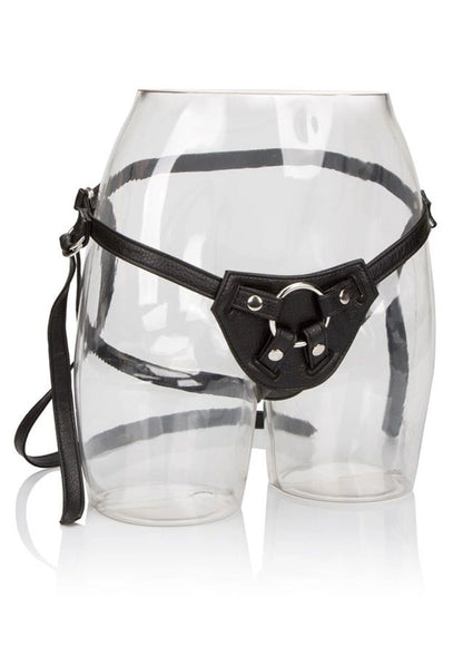 Bestel: Her Royal Harness The Countess Strap - On Peggingset by CalExotics - bij Happytoys: de erotische sex webshop | liever Happy dan Easy ⭐⭐⭐⭐⭐ - Default Title - 12857 - BLACK