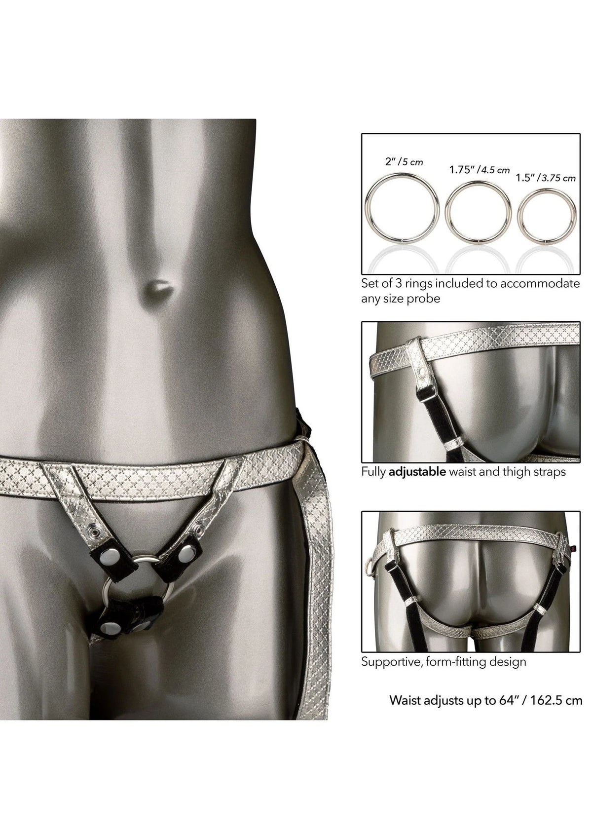 Beste vandaag nog: The Regal Duchess by CalExotics Her Royal Harness - bij Happytoys Sexshop: online sex shop for Feeling Happy & Easy 😊