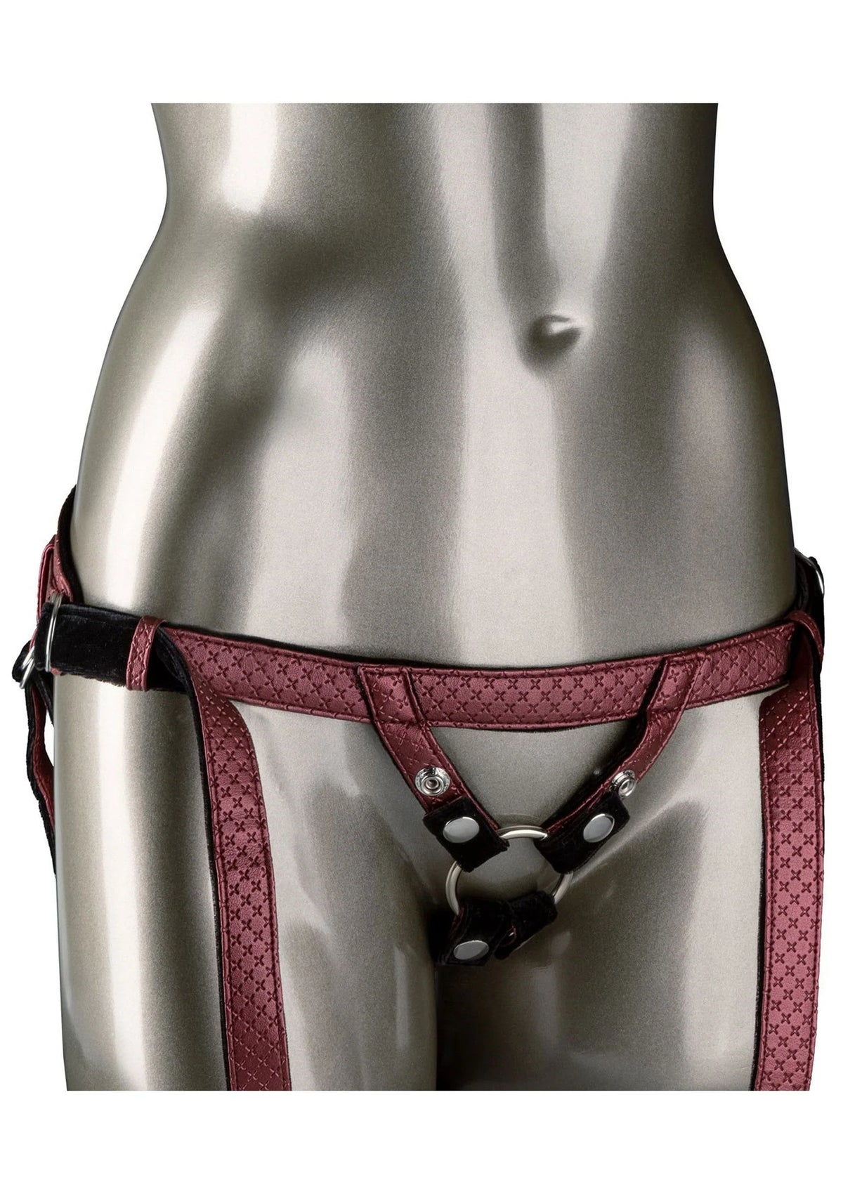 Beste vandaag nog: The Regal Duchess by CalExotics Her Royal Harness - bij Happytoys Sexshop: online sex shop for Feeling Happy & Easy 😊 - Rood - 12860 - RED