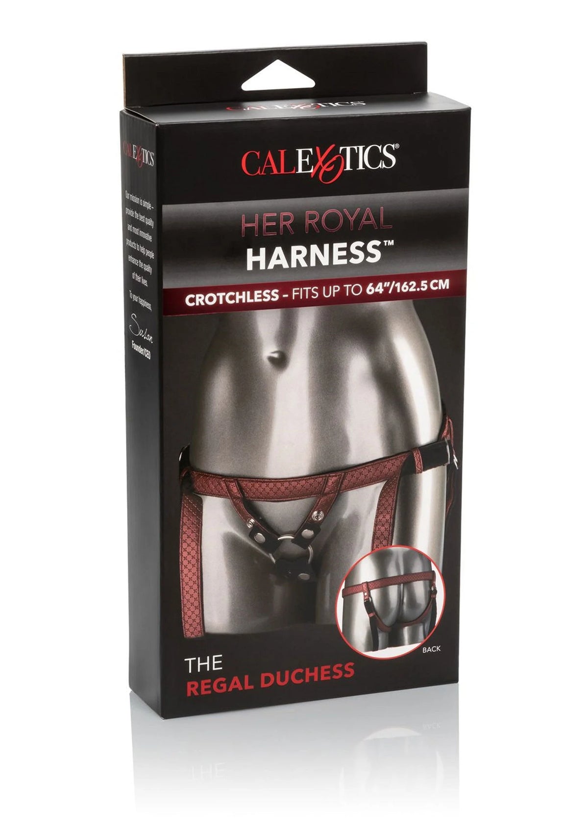Beste vandaag nog: The Regal Duchess by CalExotics Her Royal Harness - bij Happytoys Sexshop: online sex shop for Feeling Happy & Easy 😊