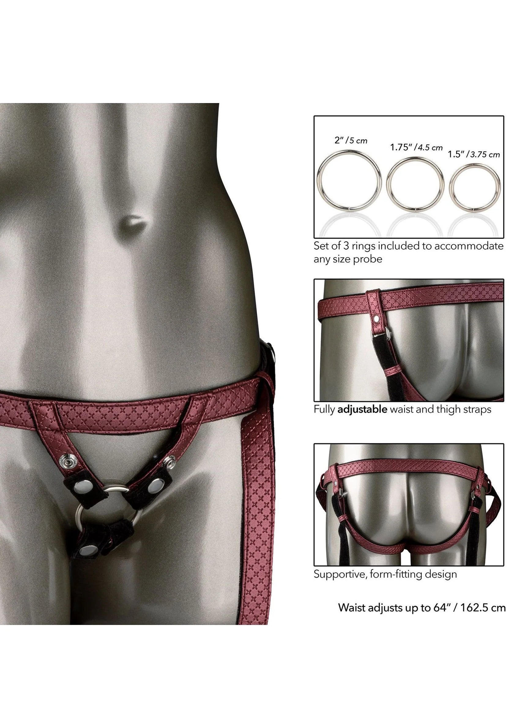 Beste vandaag nog: The Regal Duchess by CalExotics Her Royal Harness - bij Happytoys Sexshop: online sex shop for Feeling Happy & Easy 😊