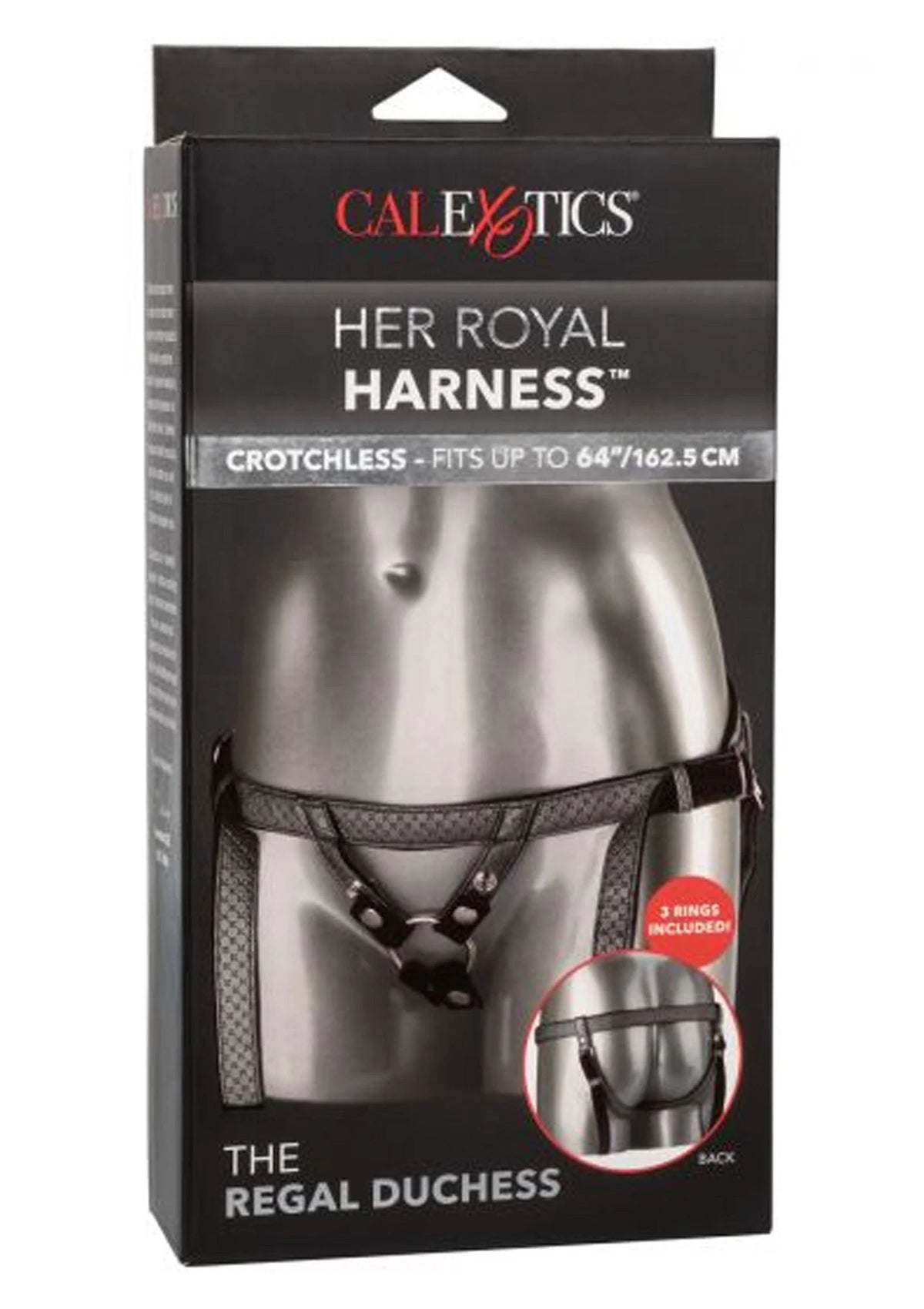 Beste vandaag nog: The Regal Duchess by CalExotics Her Royal Harness - bij Happytoys Sexshop: online sex shop for Feeling Happy & Easy 😊