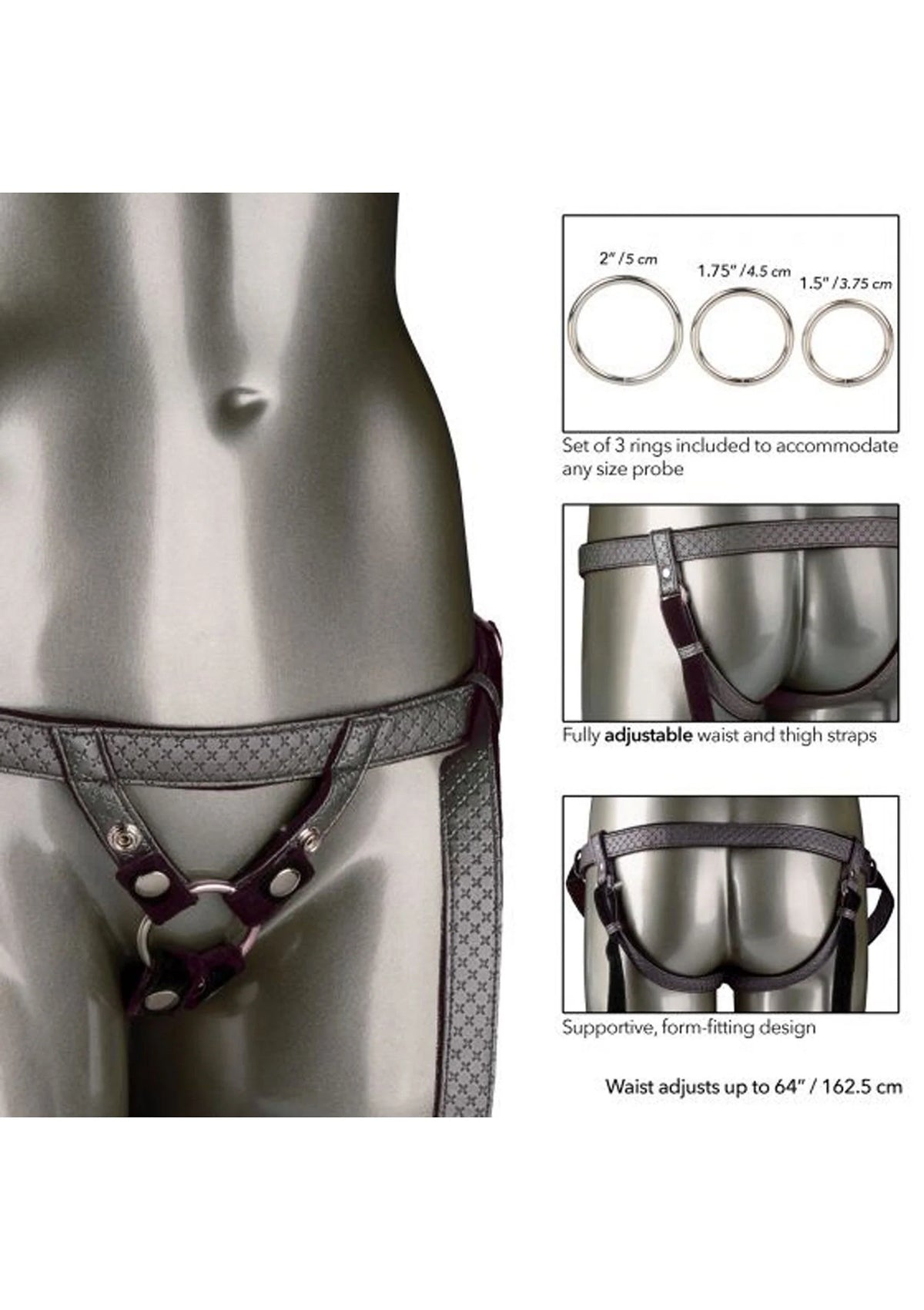 Beste vandaag nog: The Regal Duchess by CalExotics Her Royal Harness - bij Happytoys Sexshop: online sex shop for Feeling Happy & Easy 😊