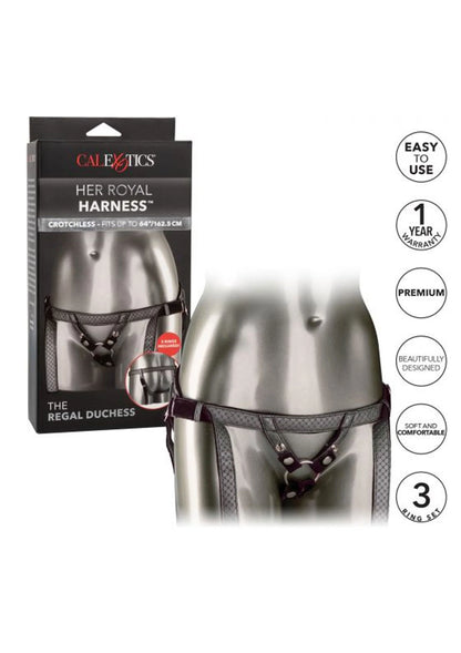 Beste vandaag nog: The Regal Duchess by CalExotics Her Royal Harness - bij Happytoys Sexshop: online sex shop for Feeling Happy & Easy 😊