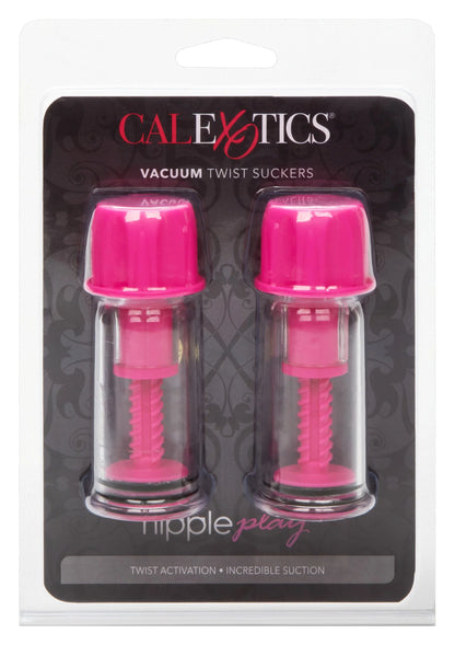 Bestel: Vacuum Twist Suckers by CalExotics Nipple Play - bij Happytoys: de erotische sex webshop | liever Happy dan Easy ⭐⭐⭐⭐⭐