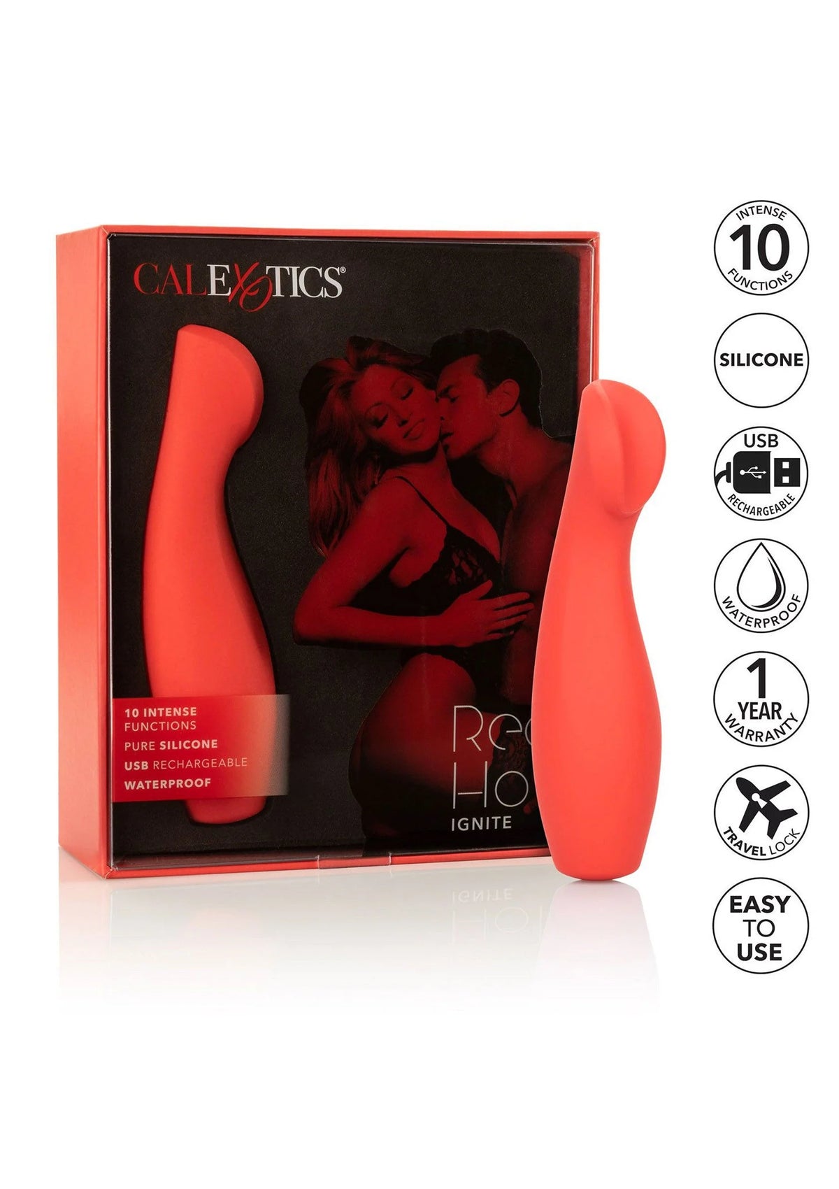 Bestel: Red Hot Ignite by CalExotics - bij Happytoys: de erotische sex webshop | liever Happy dan Easy ⭐⭐⭐⭐⭐
