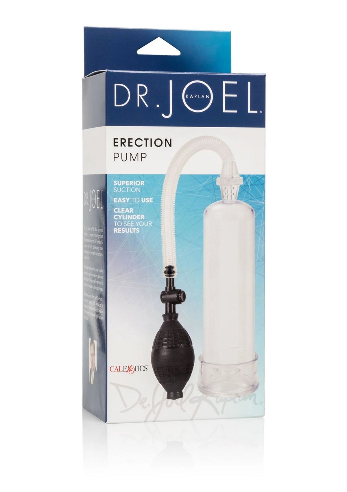 Beste vandaag nog: Erection Pump by CalExotics Dr Joel Kaplan - bij Happytoys Sexshop: online sex shop for Feeling Happy & Easy 😊